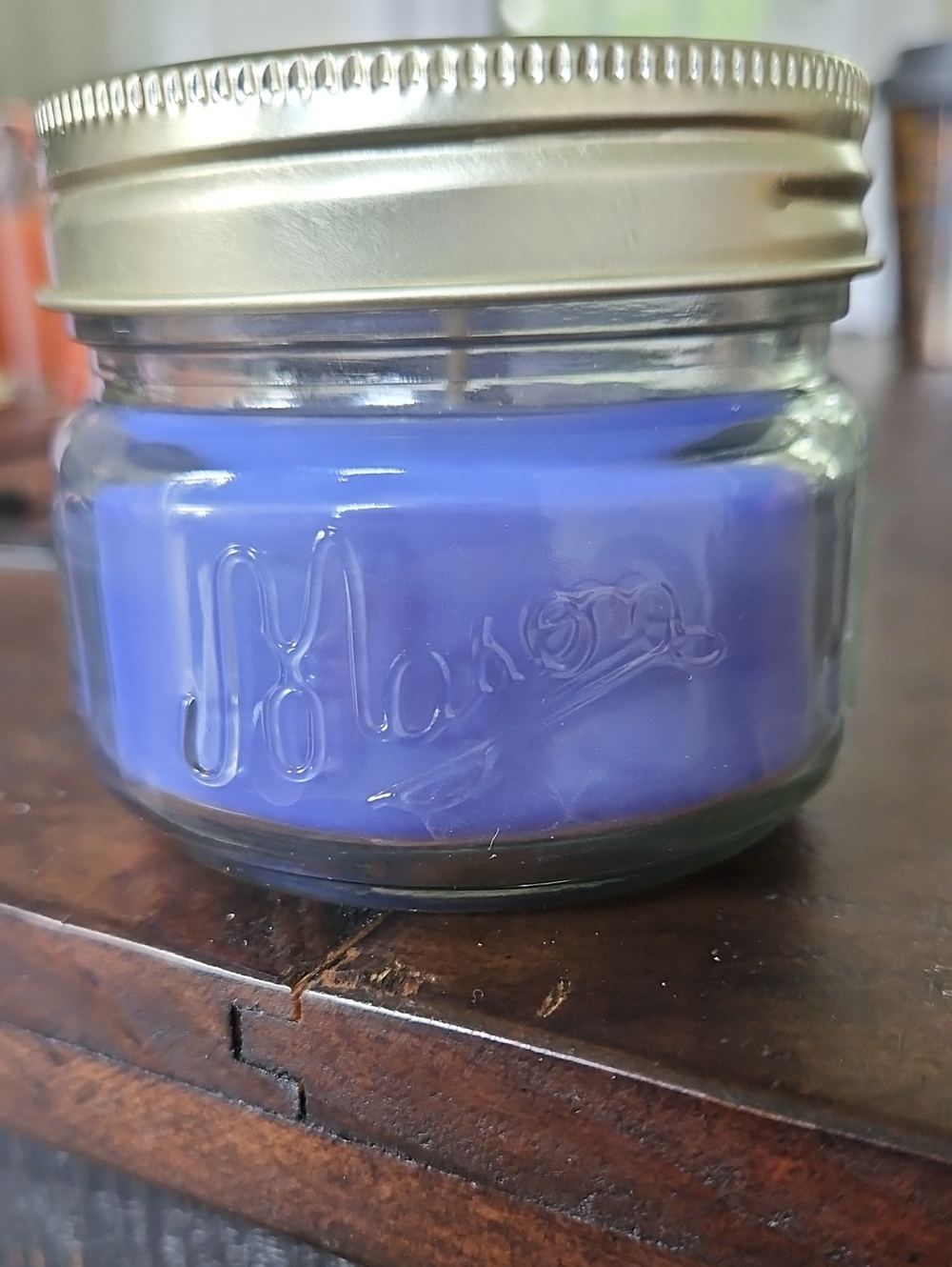 Mason Jar Candle - Berry Bread Pudding- 3oz